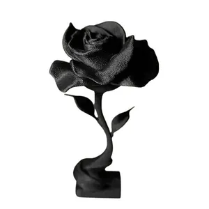 مجسمه مدل دکوری طرح گل رز