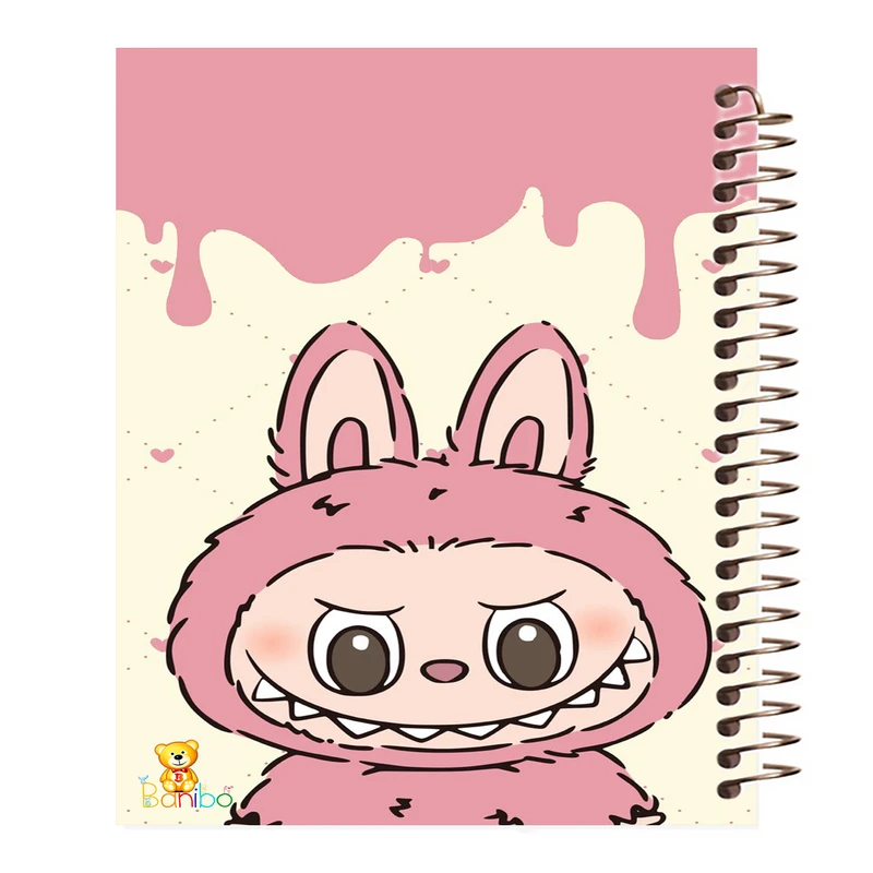 دفتر مشق 100 برگ بانیبو طرح لبوبو کد 2701