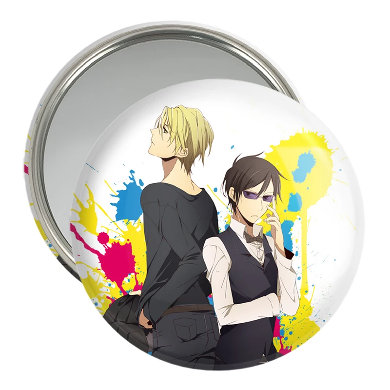 آینه جیبی خندالو مدل ایزایا و شیزو انیمه دورارارا کد 32135