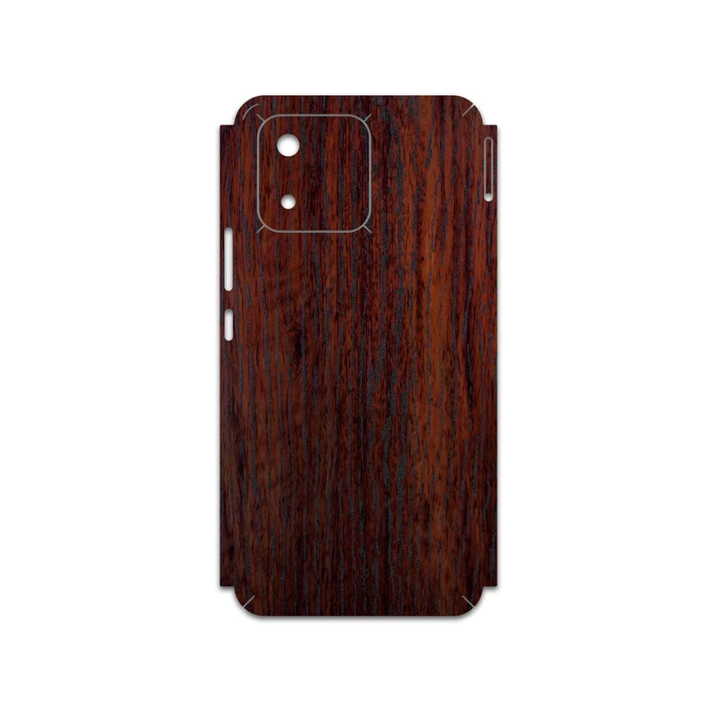 برچسب پوششی ماهوت مدل Red-Wood مناسب برای گوشی موبایل آنر X5