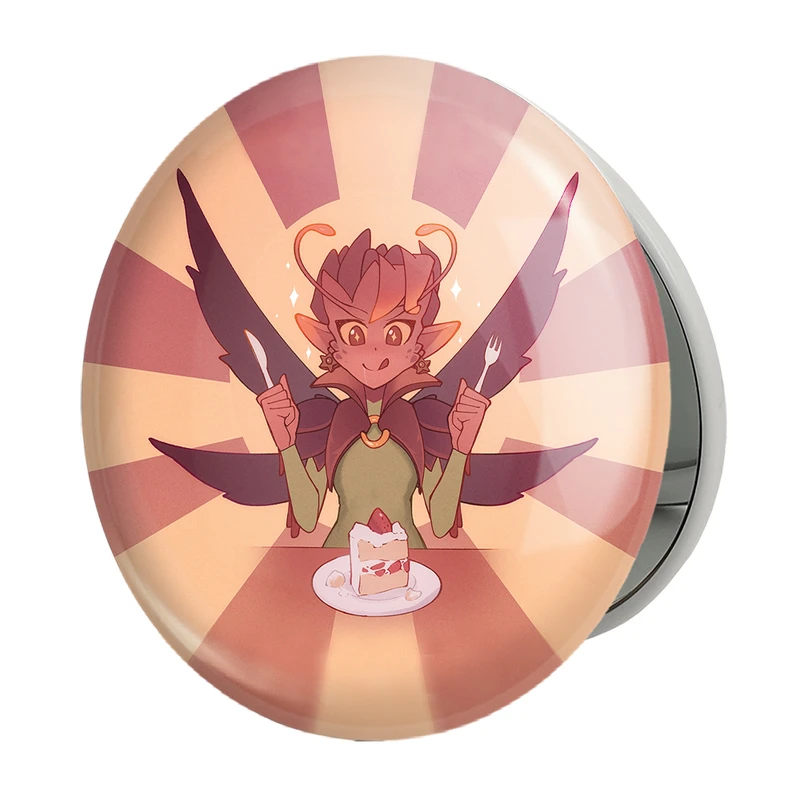 آینه جیبی خندالو طرح بازی دوتا (Dota 2) مدل تاشو کد 31463