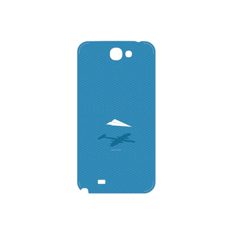 برچسب پوششی ماهوت مدل Minimal Paper Airplane مناسب برای گوشی موبایل سامسونگ Galaxy Note 2