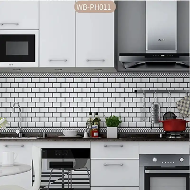 دیوارپوش مدل پشت چسب دار آجر بسته 6 عددی