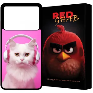  RED GHAB RCHAPK60 Cover For Xiaomi Poco X6 Pro