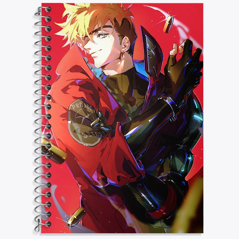 دفتر لغت 50 برگ خندالو طرح وش انیمه تریگان (Trigun) کد 36236