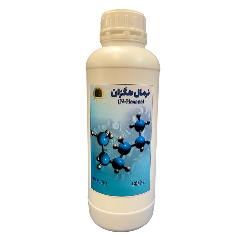 مایع نرمال هگزان مدل C6H14 کد 944 وزن 1 کیلوگرم