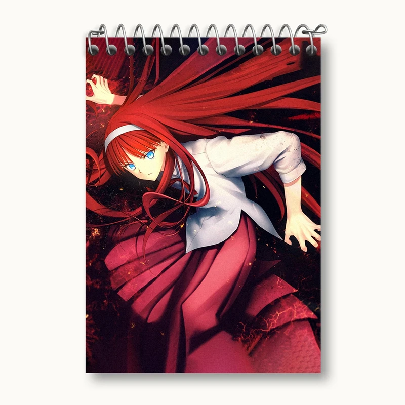 دفتر یادداشت 50 برگ خندالو مدل بازی تسوکی هیمه‌ (Tsukihime) کد 34516