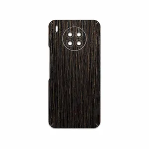 MAHOOT Dark-Gold-Stripes-Wood Cover Sticker for Honor 50 Lite