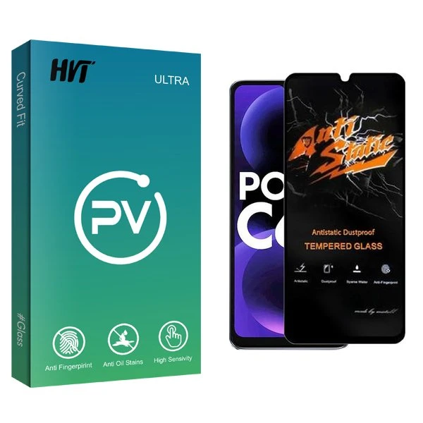 محافظ صفحه نمایش اچ وی تی مدل PV Antistatic مناسب برای گوشی موبایل شیائومی Poco C61