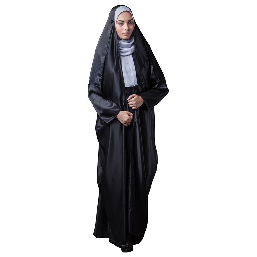 چادر عربی دخترانه حجاب فاطمی مدل اماراتی کن کن کد Kan343 -  - 1