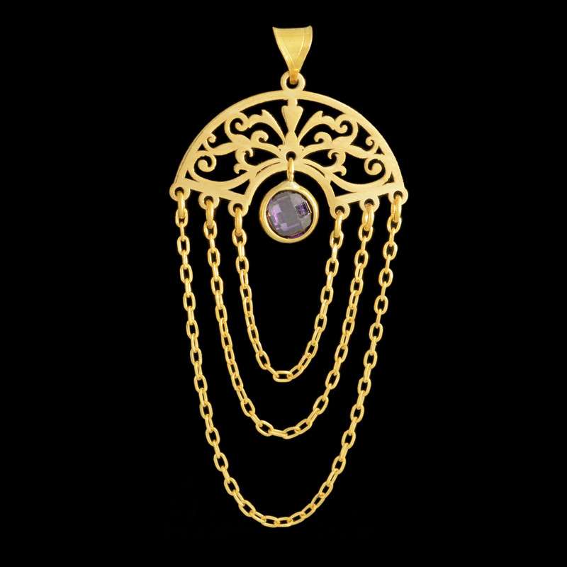 آویز گردنبند طلا 18 عیار زنانه الن نار مدل آيرين کد EN6763 آویز گردنبند طلا 18 عیار زنانه الن نار مدل آيرين کد EN6763