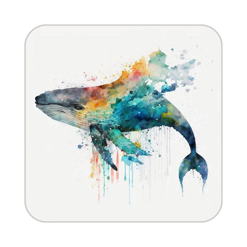 زیر لیوانی کاکتی طرح حیوانات رنگی مدل mp25398