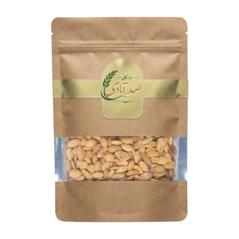 تخمه کدو دوآتیشه بازرگانی صدرآبادی - 450 گرم