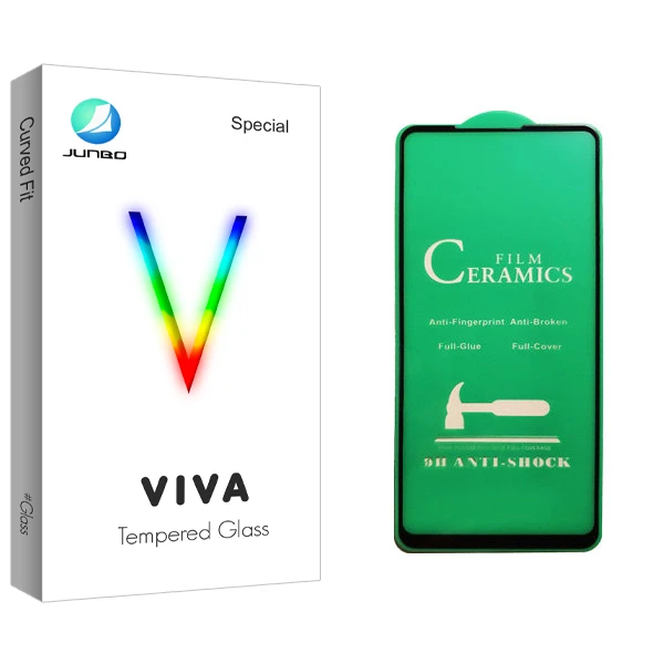 محافظ صفحه نمایش سرامیکی جانبو مدل Viva Glass مناسب برای گوشی موبایل سامسونگ Galaxy A21