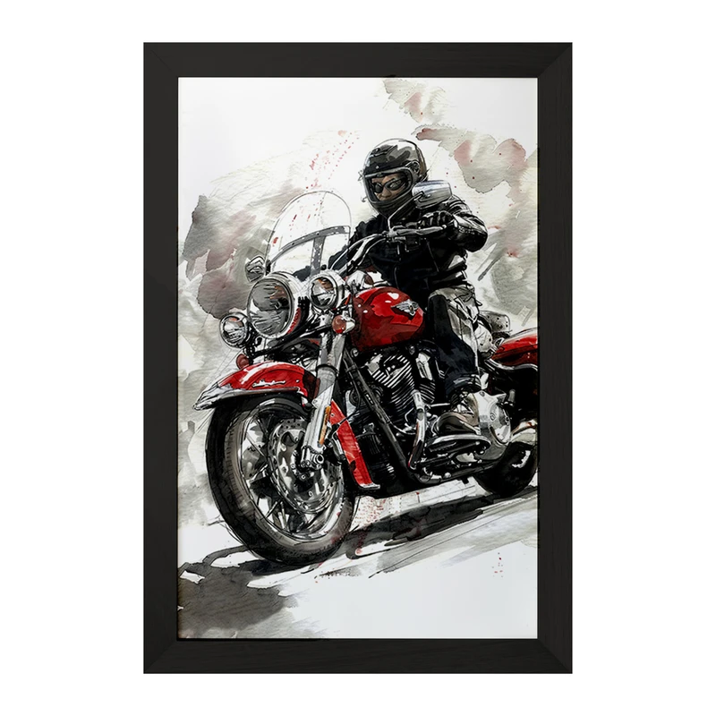 تابلو خندالو مدل موتور سیکلت (Motorcycle) کد F793