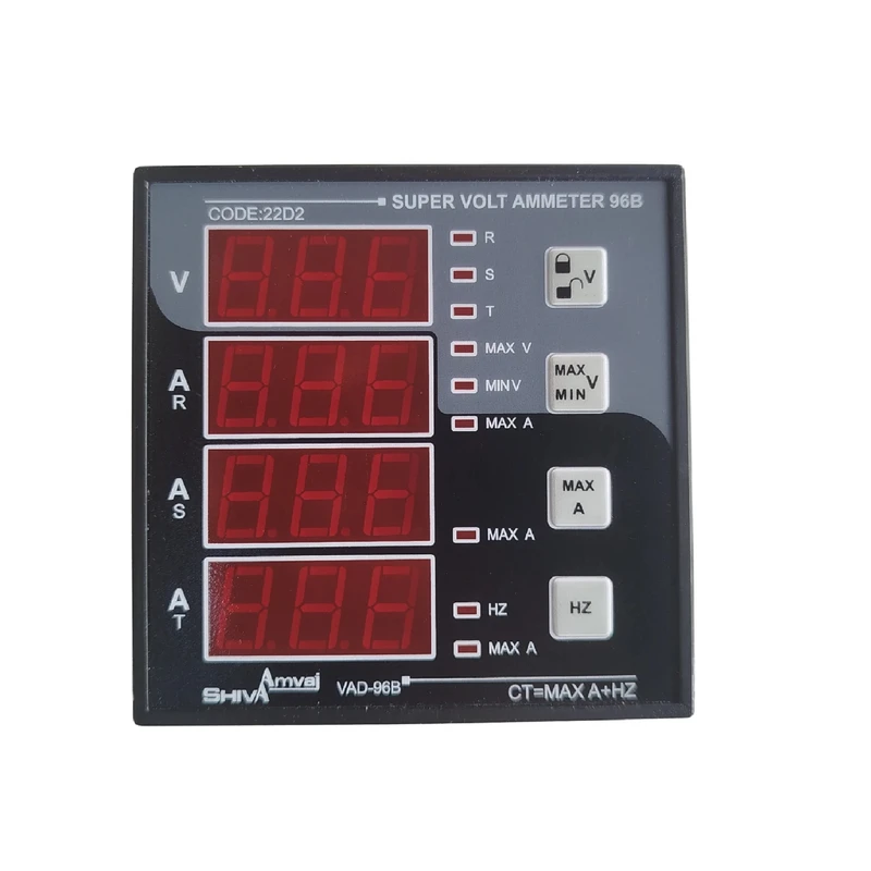 سوپر ولت آمپر شیوا امواج مدل VAD-96B کد 22D2 بسته ده عددی