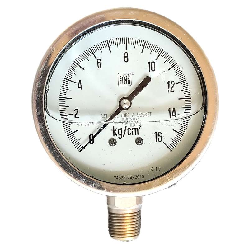 گیج فشار نووا فیما مدل 16kg/cm2-10cm