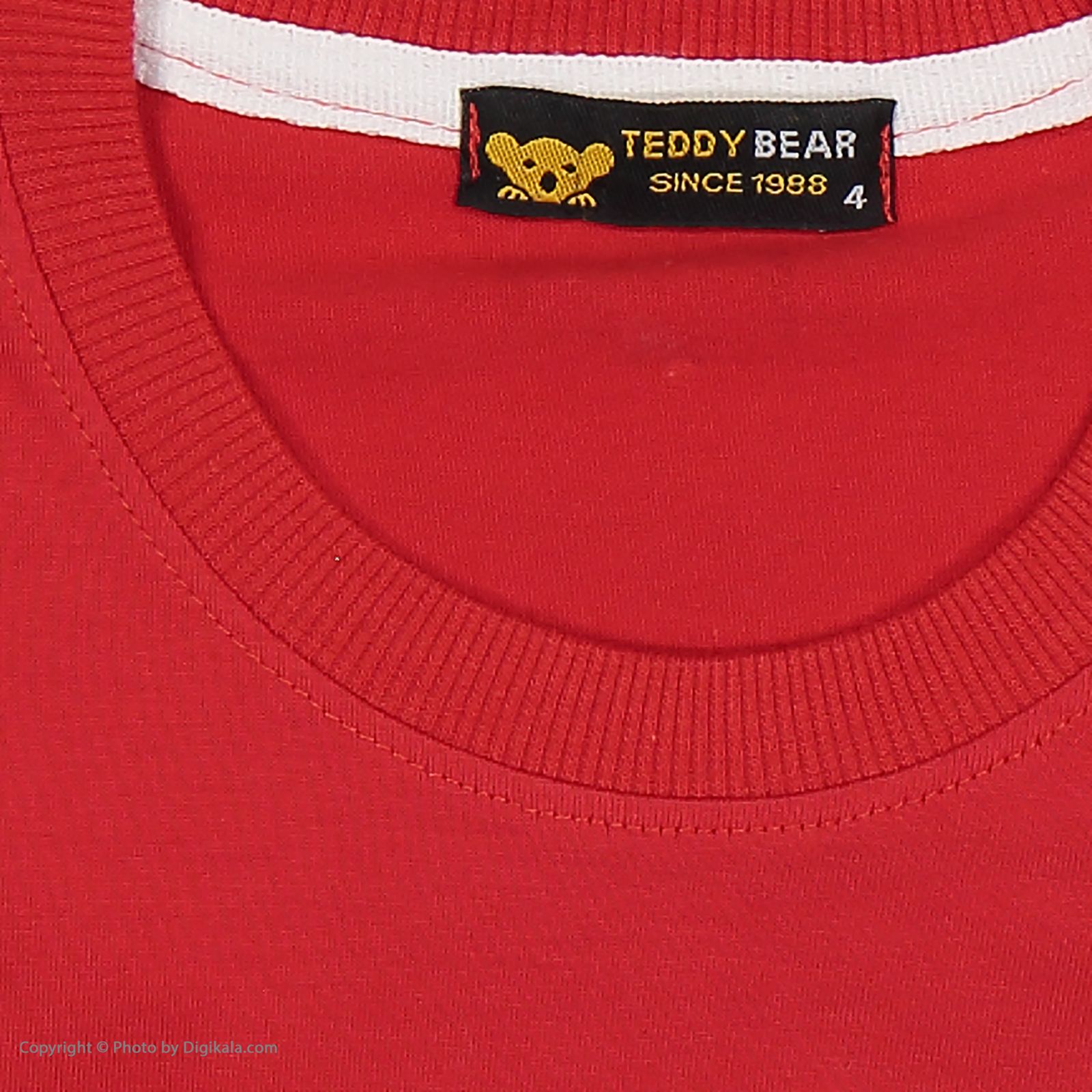 ست تی شرت آستین کوتاه و شلوارک پسرانه خرس کوچولو مدل 2011308-72 -  - 5