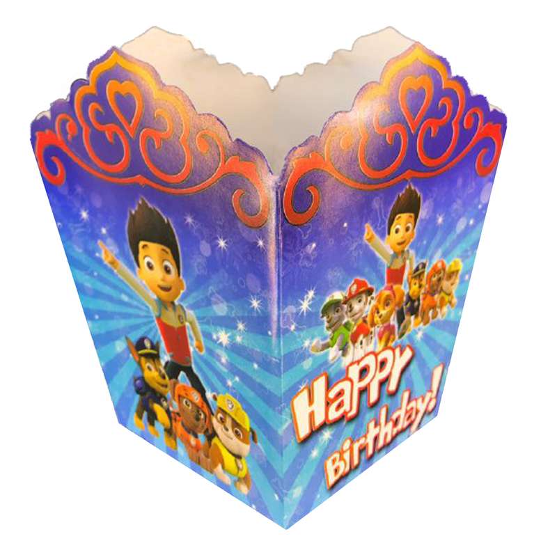 ظرف پاپ کورن مسترتم طرح سگهای نگهبان بسته 10 عددی