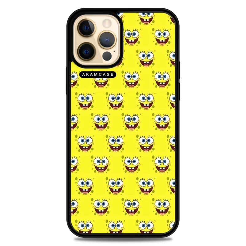 کاور آکام مدل AMC-WA12PRO-SPONGE BOB12 مناسب برای گوشی موبایل اپل iPhone 12 Pro