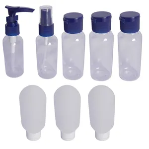 ست مسافرتی آرایشی کد 004222 مجموعه 8 عددی