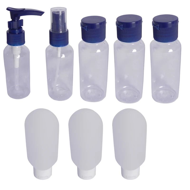 ست مسافرتی آرایشی کد 004222 مجموعه 8 عددی