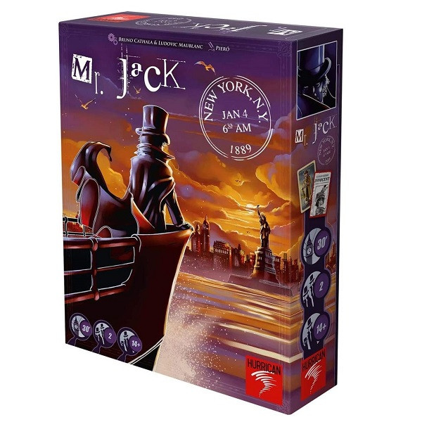 بازی فکری مدل آقای جک در نیویورک Mr Jack in New york