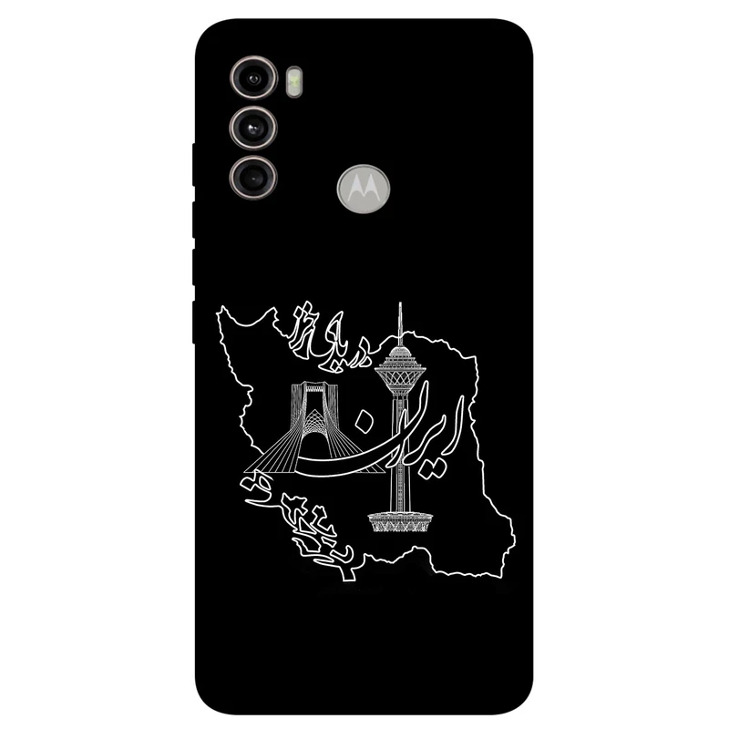 کاور مگافون طرح ایران مدل 1870 مناسب برای گوشی موبایل موتورولا Moto G60