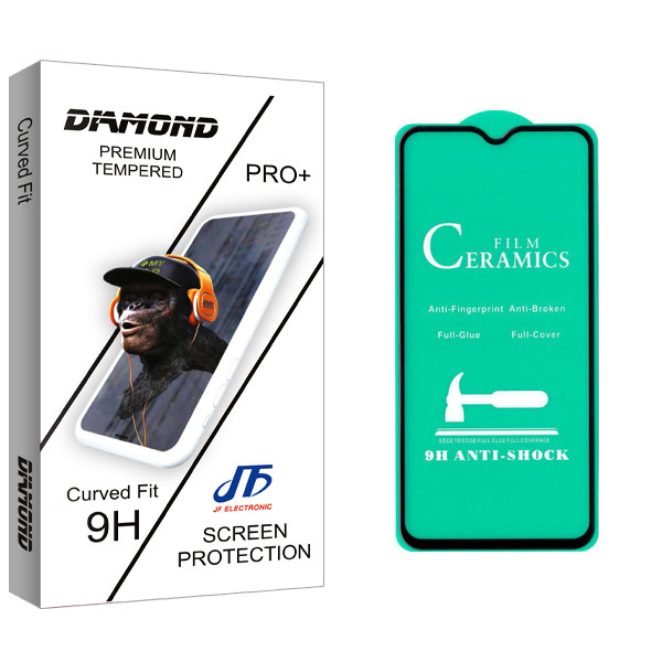 محافظ صفحه نمایش سرامیکی جی اف مدل Diamond glass مناسب برای گوشی موبایل سامسونگ Galaxy A50