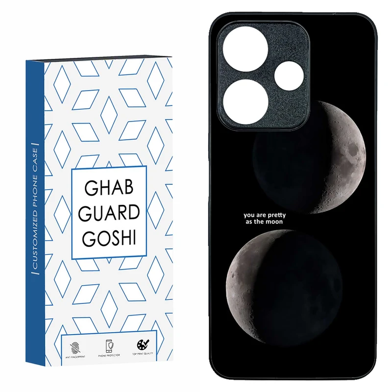 کاور قاب گارد گوشی طرح ماه کد TPU-078 مناسب برای گوشی موبایل شیائومی  REDMI 13  