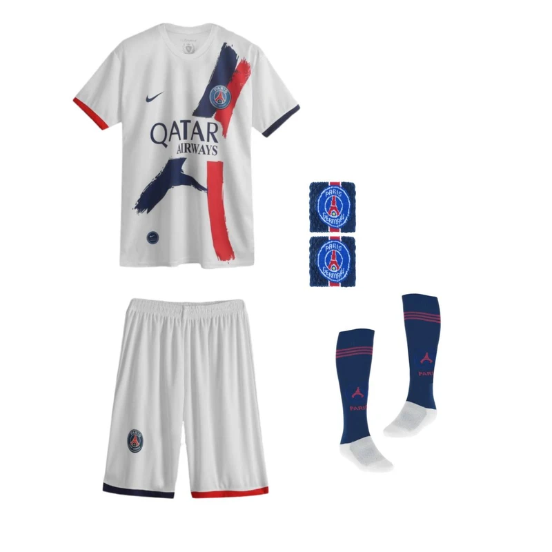 ست 5 تکه لباس ورزشی پسرانه مدل دوم پاریسن ژرمن طرح عثمان دمبله 2026