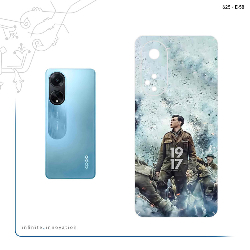 برچسب پوششی ماهوت مدل 1917 مناسب برای گوشی موبایل اپو A98