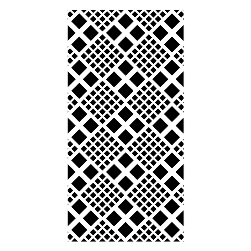 شابلون باتیس آرت طرح مثلث کد 50-93