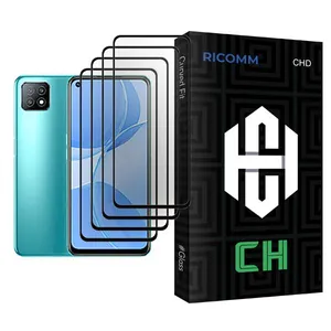 Ricomm CH Glass MIX004 Screen Protector For Oppo A53 5G Pack Of 4