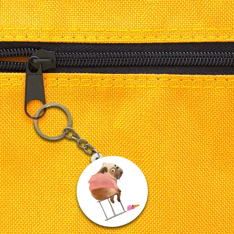 جاکلیدی خندالو مدل سگ کد 28395