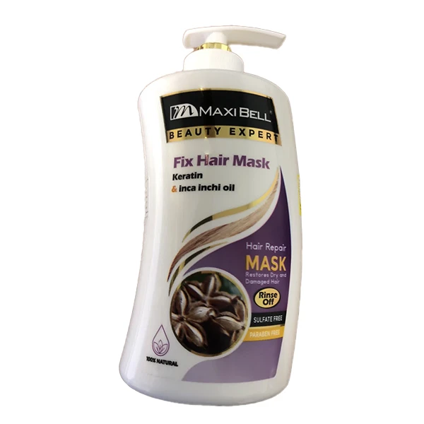 ماسک مو مکسی بل مدل کراتین حجم 500 میلی لیتر