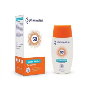 فلوئید ضد آفتاب بیرنگ صورت و گردن فارمالیست SPF 50 مدل Fusion water محافظ در برابر اشعه UVA و UVB مناسب برای انواع پوست حجم 50 میلیلیتر