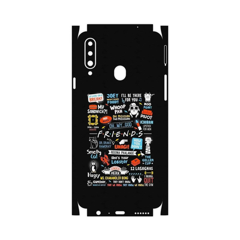 برچسب پوششی ماهوت مدل Friends 2-FullSkin مناسب برای گوشی موبایل سامسونگ Galaxy A20s
