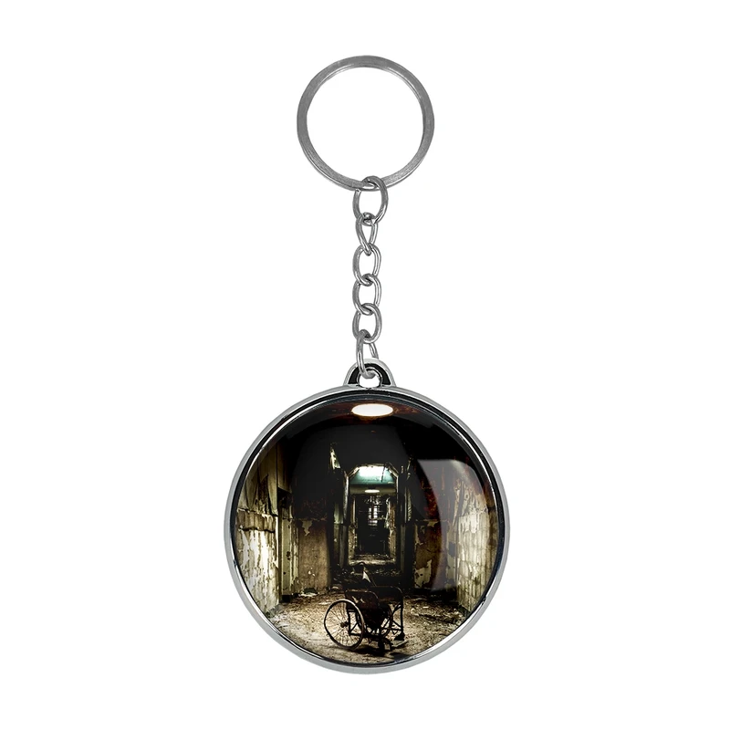 جاکلیدی خندالو طرح بازی سایلنت هیل‌ (Silent Hill) مدل دوطرفه کد 3446434465