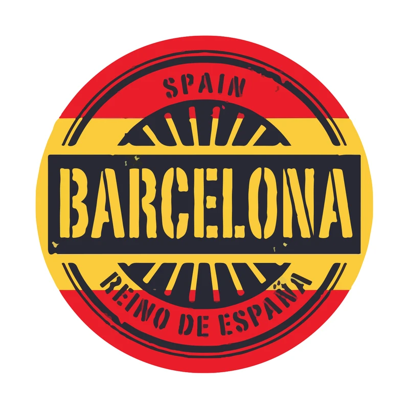 برچسب لپ تاپ پویا مارکت طرح بارسلونا کد 713