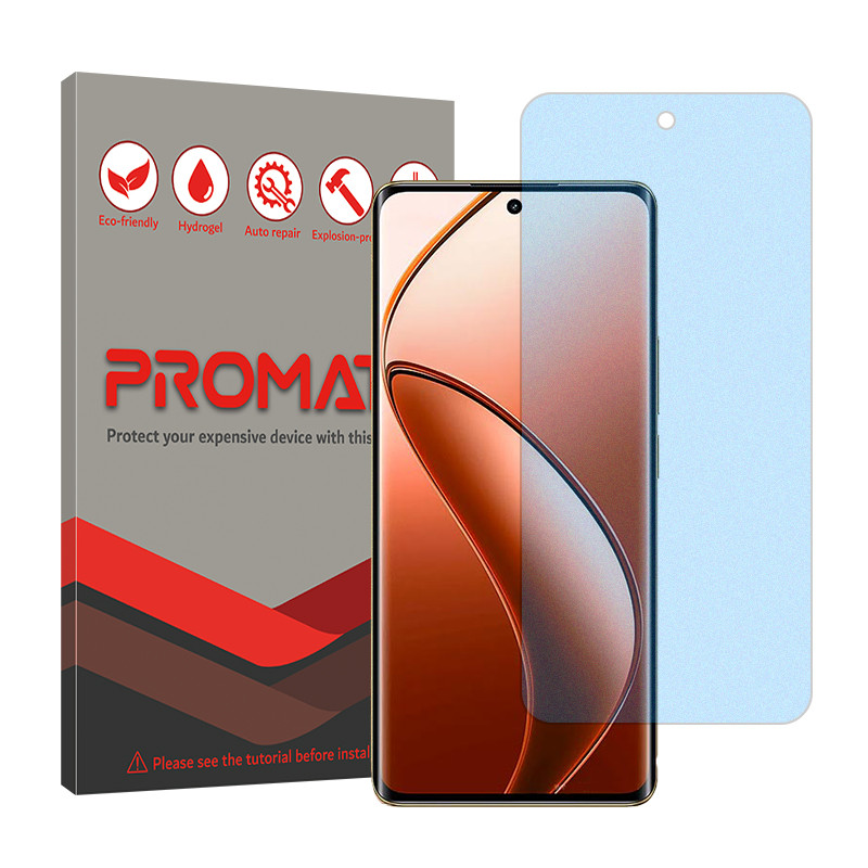 محافظ صفحه نمایش مات آنتی بلو پرومیت مدل Resistant مناسب برای گوشی موبایل ریلمی 12 Pro Plus