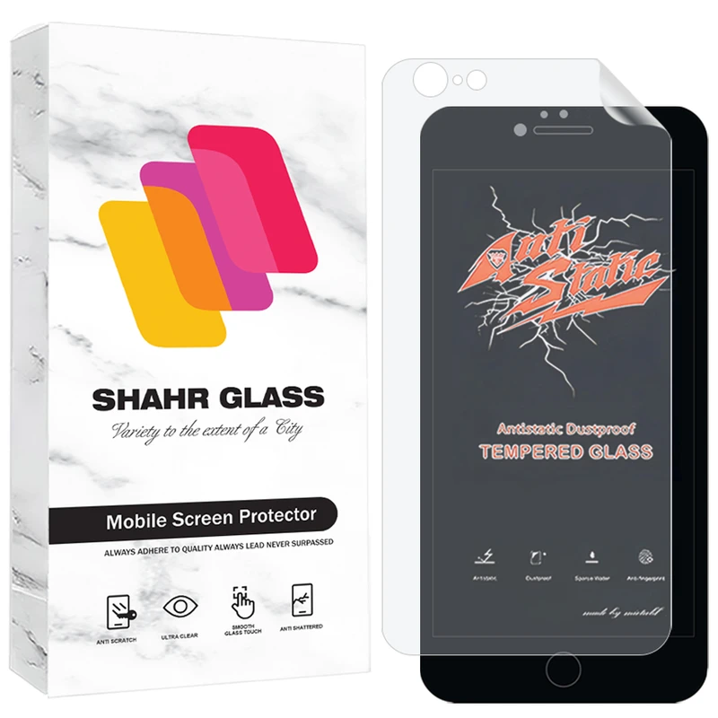 محافظ صفحه نمایش شهر گلس مدل ANNS مناسب برای گوشی موبایل اپل iPhone 6s Plus / iPhone 6 Plus به همراه محافظ پشت گوشی