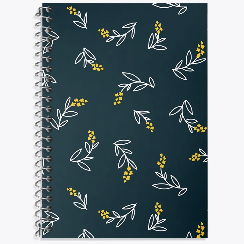 دفتر لغت 50 برگ خندالو طرح گل گلی کد N369