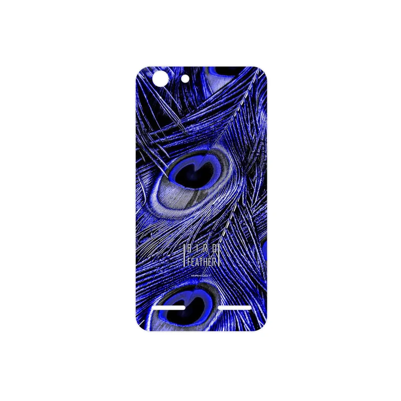 برچسب پوششی ماهوت مدل Purple Feather مناسب برای گوشی موبایل لنوو Vibe K5 Plus