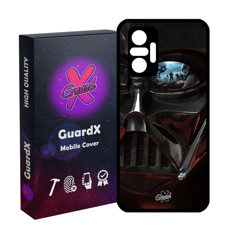 کاور گارد ایکس طرح جنگ ستارگان مدل Glass10480 مناسب برای گوشی موبایل شیائومی Redmi Note 10 Pro/Note 10 Pro Max