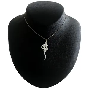 گردنبند نقره زنانه مدل هانیه کد A-23
