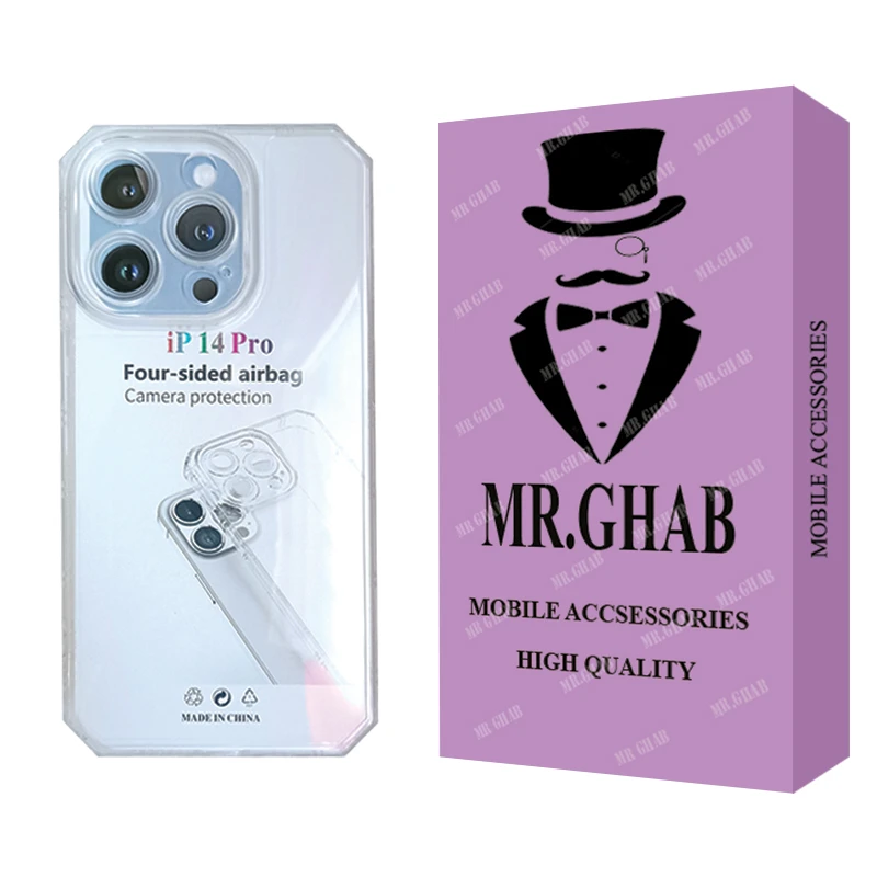 کاور مستر قاب مدل ژله ای  مناسب برای گوشی موبایل اپل iPhone 14 Pro