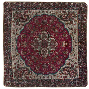 رومیزی ترمه طرح نسترن مدل ZRSHI60/60CH