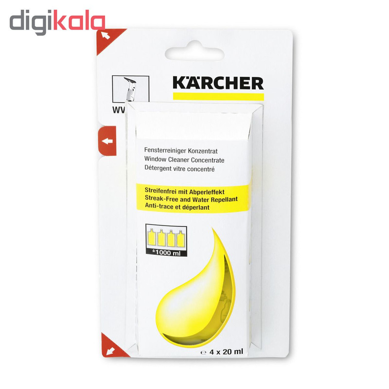 مایع تمیز کننده و خوش بو کننده شیشه کارچر مدل 3020 مایع تمیز کننده و خوش بو کننده شیشه کارچر مدل 3020