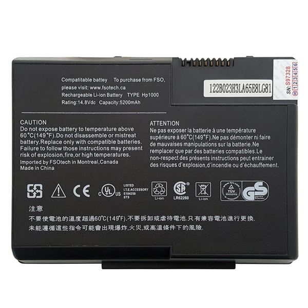 باتری لپ تاپ 6 سلولی مدل CPX10 برای لپ تاپ HP Compaq Presario X1000-NX7000